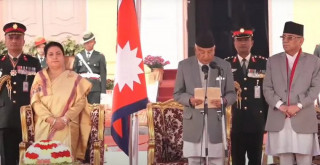 नवनिर्वाचित राष्ट्रपतिद्वारा पद तथा गोपनियताको शपथ