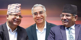 तीन शीर्ष नेताहरुबीचकाे छलफलमा गठबन्धन दलको बैठक  राख्ने