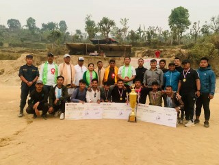 दोस्रो मनासलु कपको उपाधि मनासलु युवा क्लब बहाकोटले हात पार्यो