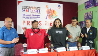 राष्ट्रिय स्क्वास खेलकाे हुने ,स्क्वास खेलको पत्रकार सम्मेलन