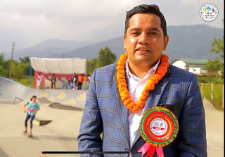 स्केटिङ्ग अध्यक्ष खनालले ओसेनिया महासभामा सम्बोधन गर्ने