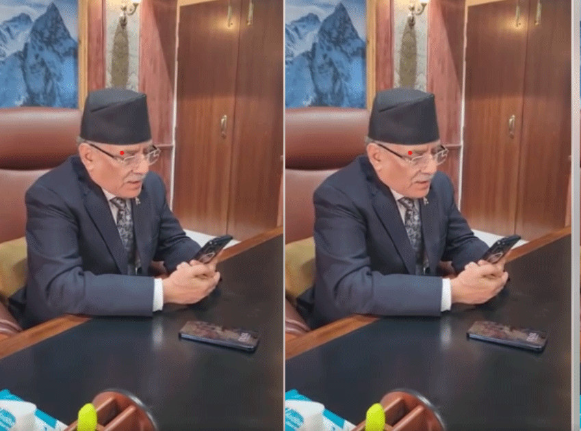 प्रधानमन्त्री ‘प्रचण्डकाे सचिवालयले इजरायलकाे बङ्करमा फसिएका विद्यार्थीहरूको आजै उद्धार गर्ने