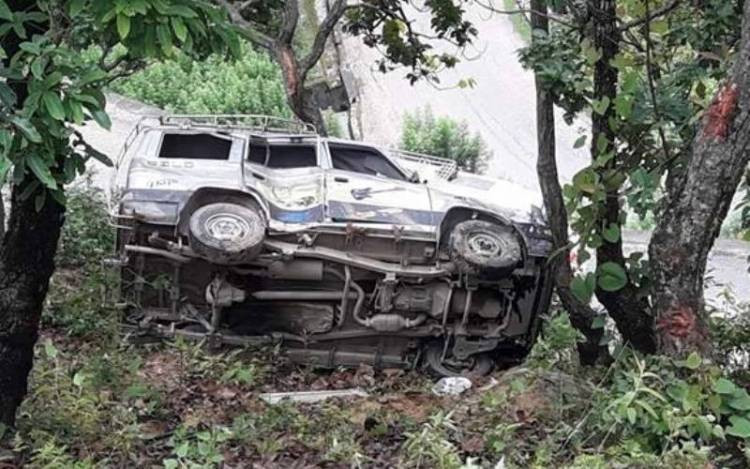 नवलपुरमा जीप दुर्घटनामा सात जनाकाे मृत्यु
