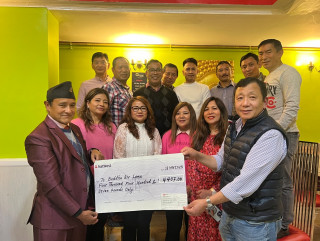 पूर्व धावक एवं गीतकार बुद्धवीर लामा बेलायतमा नगदसहित सम्मानित