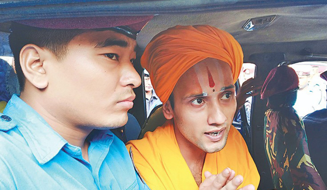 काठमाडौंबाट धर्मगुरु आचार्य श्रीनिवास पक्राउ