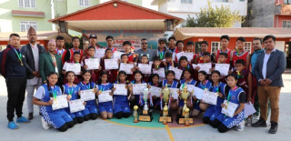 नवौं रेडियन्ट कप अन्तरविद्यालय बास्केटबल प्रतियोगिताको उपाधि आयोजक रेडियन्ट पब्लिक र जेसिसले जित्यो