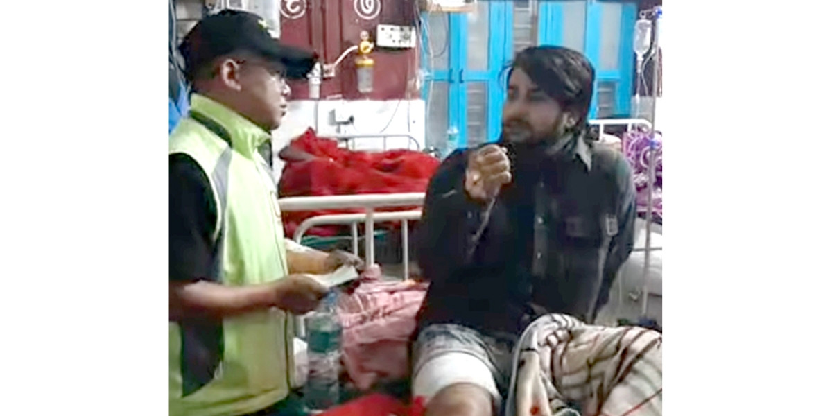 भारतको जोगबनीमा  एक  नेपाली युवकमाथि गोली प्रहार