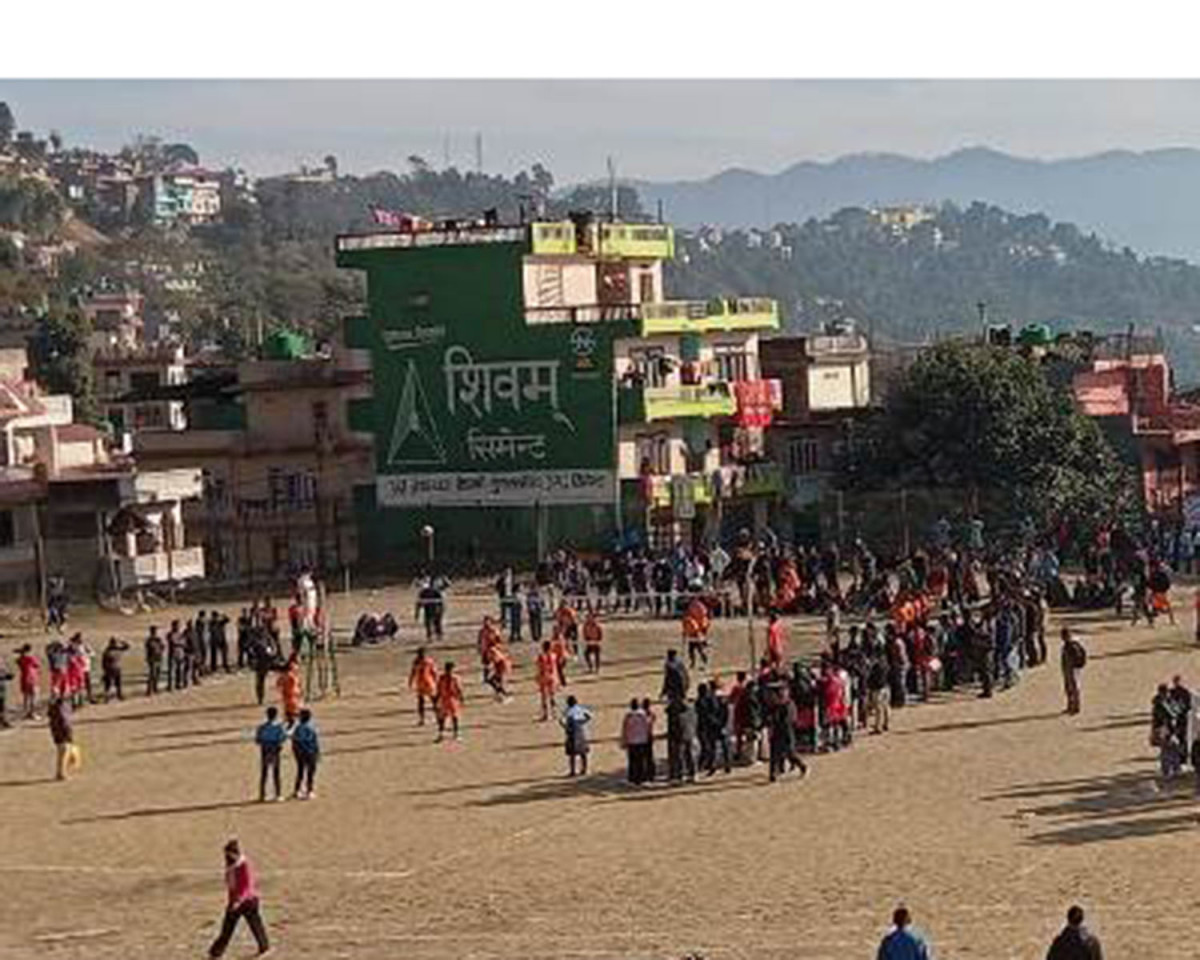 आरुघाट गाउँपालिकाले  गोरखा नगरपालिकाको भलिबल टिम विरुद्ध  उजुरी