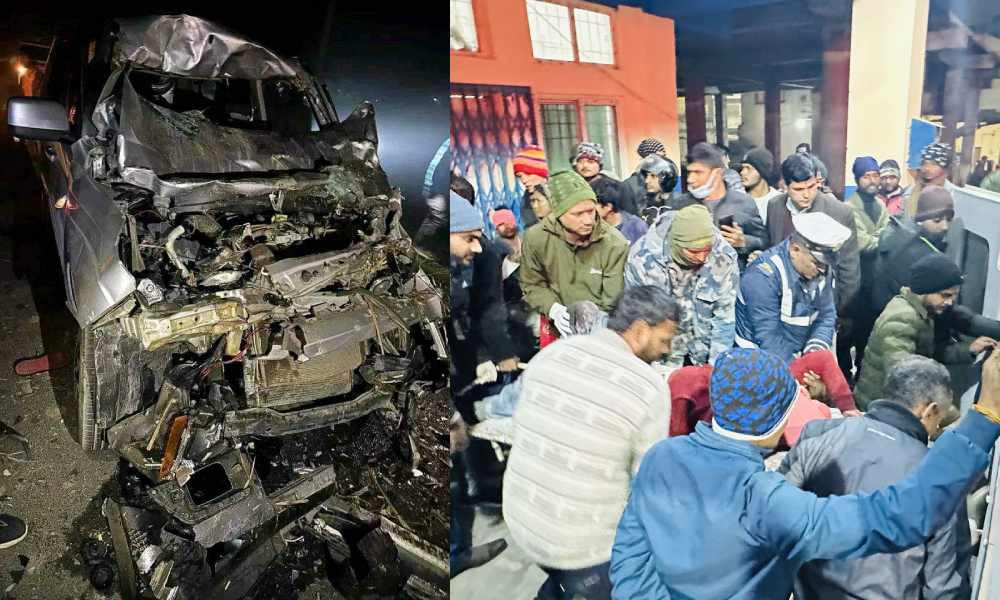 दुर्घटनामा घाइते भएका नापी कार्यालयका सहयोगी  घिमिरेको  मृत्यु