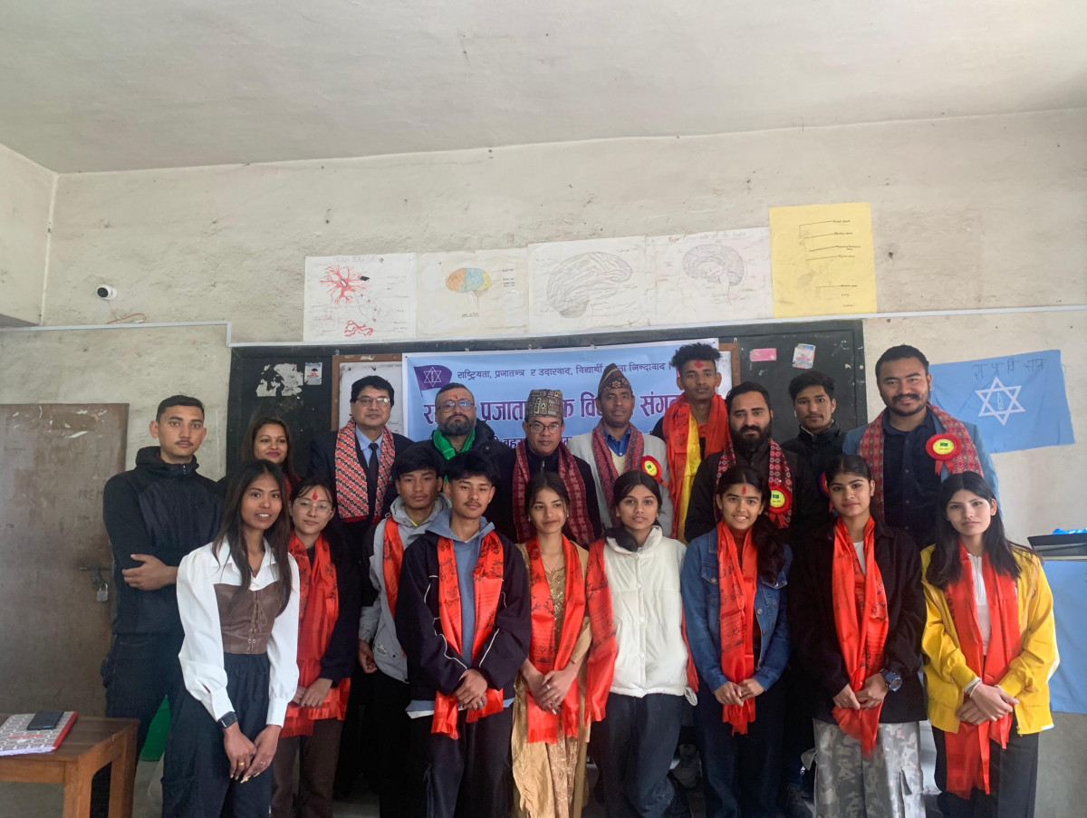 अमिर कुतालको अध्यक्षमा सरस्वती बहुमुखी क्याम्पसमा राष्ट्रिय प्रजातान्त्रिक विद्यार्थी संगठनको प्रथम अधिवेशन सम्पन्न