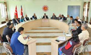 नेकपा एमालेको सचिवालय बैठक बस्दै, च्यासलमा