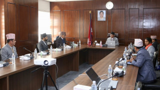 आज पाँच बजे मन्त्रिपरिषद्को बैठक बस्ने
