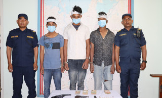 ग्लोबल आईएमई बैंकको कर्मचारी माथि गोली प्रहार गर्ने  ३ जना पक्राउ 