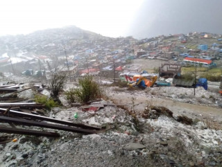 गोरखाको बारपाक र धार्चेमा असिनापानीले अन्नबाली र बाटो बिद्यालयमा क्षती,काहाँ  के — के भयो 