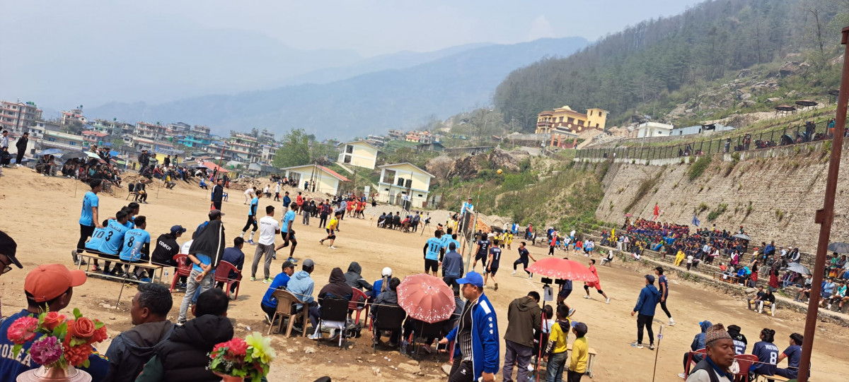 बारपाक सुलिकोटमा प्रदेशस्तरीय पुरुष तथा महिला भलिबल सुरुवात, पहिलो दिन सात खेल