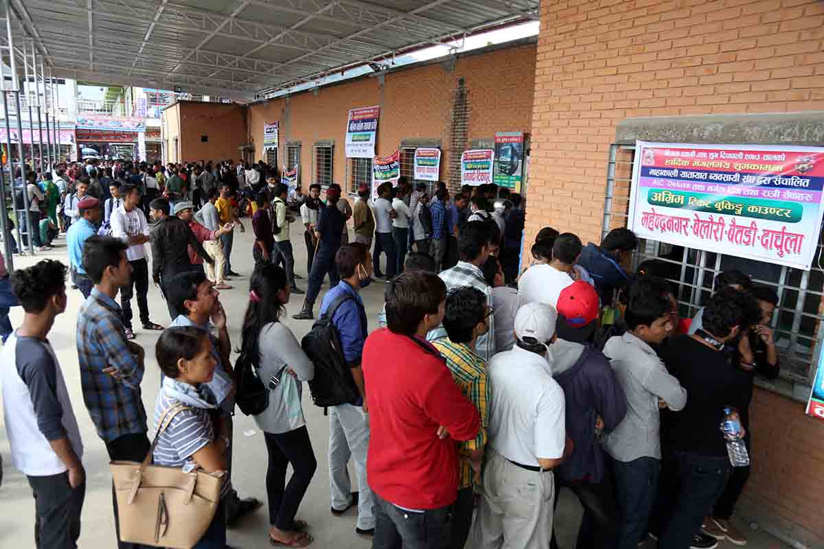 दशैँको अग्रिम टिकट बुकिङ असोज १२ गते देखि खुल्ला हुने