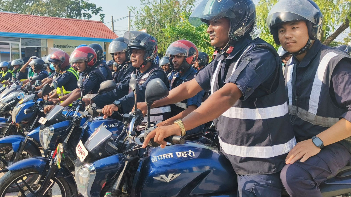  चाडपर्वलाई लक्षित गर्दै काठमाडौँ प्रहरीले अपराधलाई सुरक्षा गर्न कुकुर र ड्रोनबाट निगरानी गरिदै