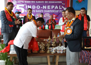  पाँचौं इन्डो–नेपाल वादोरियो कराते प्रतियोगितामा वर्दान र अन्जन फाइनलमा