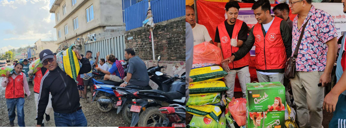 वाईसिएल नेपालद्वारा बाढी पिडित र डुबान क्षेत्रमा उद्धारका साथै  खाद्यान्न, आर्थिक सहित सरफाईमा निरन्तर दिदै