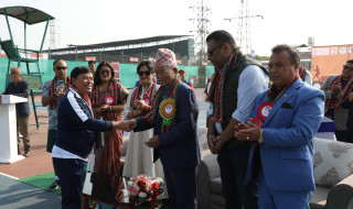 वीर गणेशमान सिंह राष्ट्रिय खुला टेनिस सुरु