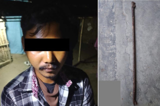 फलामको रड प्रहार गरी छिमेकीको हत्याको आरोपमा एक जना युवा पक्राउ