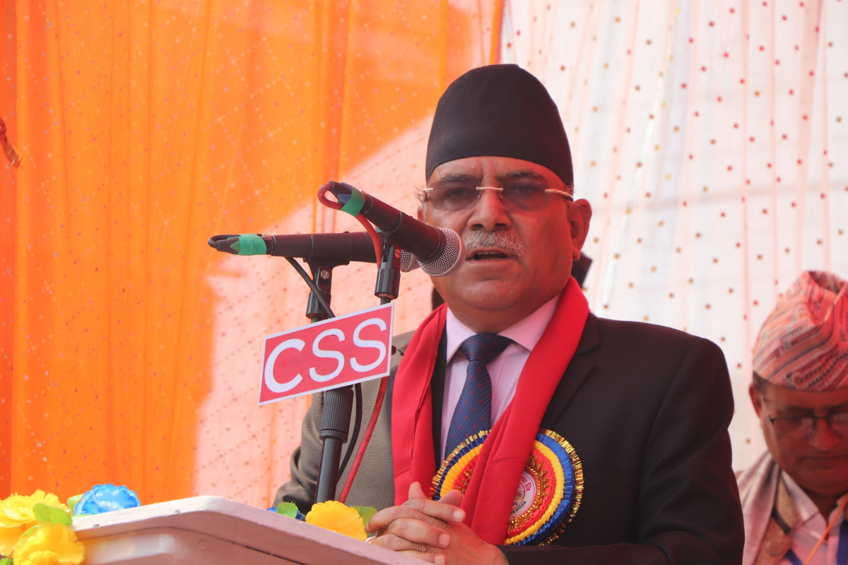सामाजिक न्याय र आर्थिक समृद्धिको पक्षमा सबै एकजुट  भएर अघि बढ्नुपर्छ : पूर्वप्रधानमन्त्री प्रचण्ड
