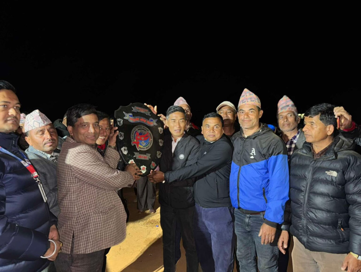 गोरखा जिल्लाको १२ औं राष्ट्रपति रनिङशिल्डको उपाधि  चौथो पटक पनि सिरानचोकलाई 