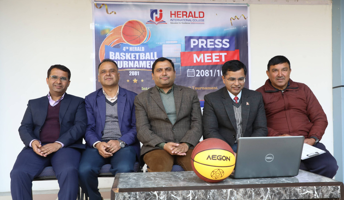 चौथो हेराल्ड कप बास्केटबल प्रतियोगिता भोलिदेखि सुरु 