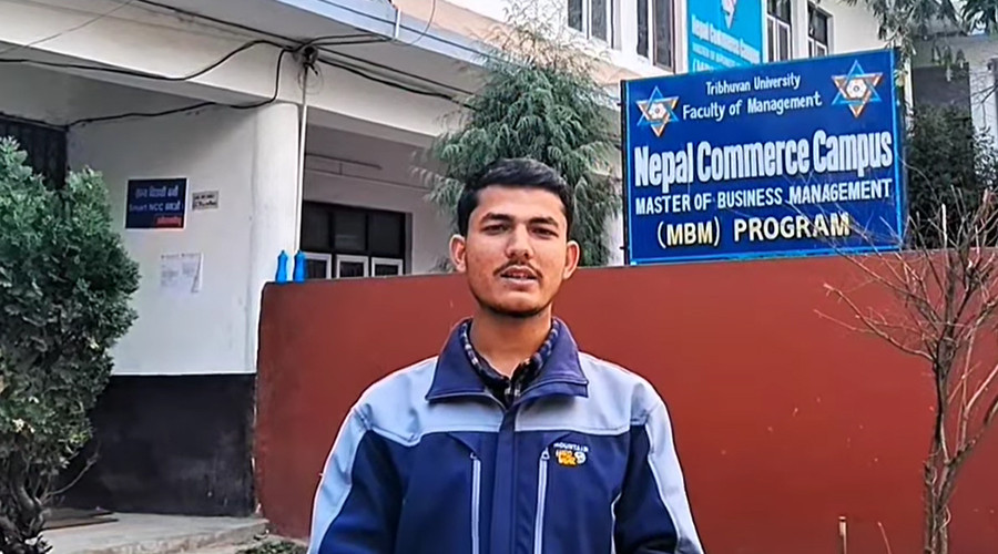 नेपाल कमर्स क्याम्पसमा समाजवादी मोर्चाबाट स्ववियु अध्यक्षमा जैसीको उम्मेदवारी