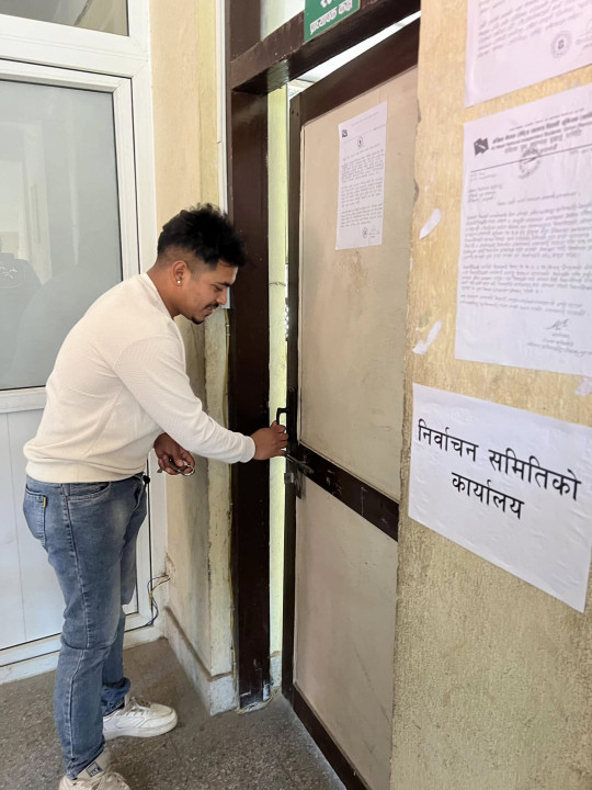 पब्लिक युथ क्याम्पसमा अखिल क्रान्तिकारीले लगाएको ताला खोलियो,निर्वाचन प्रकृया तत्कालै सुचारु हुने