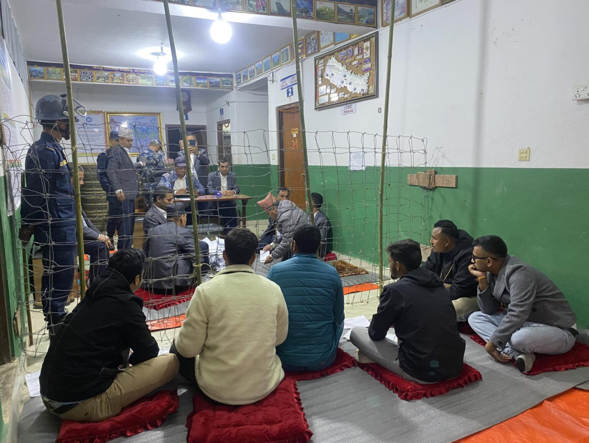 गोरखाको द्रव्यशाह बहुमुखी क्याम्पसमा १०० मतगणना गर्दा  नेविसंघ अघि