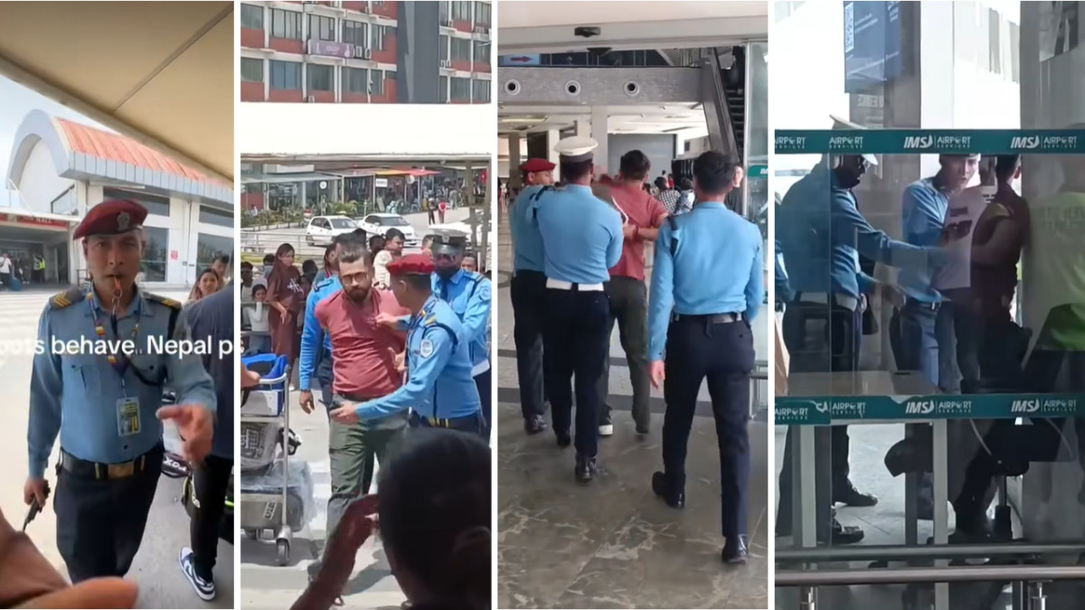 विमानस्थलमा स्वदेश फर्किएका  युवकमाथि दुर्व्यवहार गरेको आरोपमा प्रहरीले ३ जना प्रहरीलाई कारबाही गर्ने तयारी