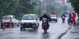 काठमाडौँमा हिजो साझा देखि नै हल्का बर्षा 