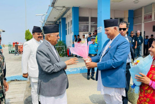 आज  प्रधानमन्त्री ओली  लुम्बिनीमा 