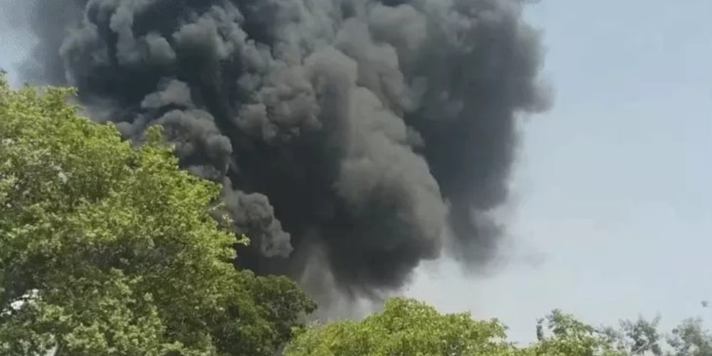 जहाजले धावनमार्ग छाडेर ६ सय २५ फिट उचाइमा पुग्नासाथ  दुर्घटना