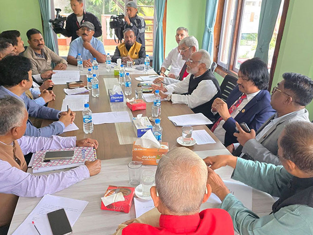 संघीय लोकतान्त्रिक मोर्चाको बैठक सुरु 