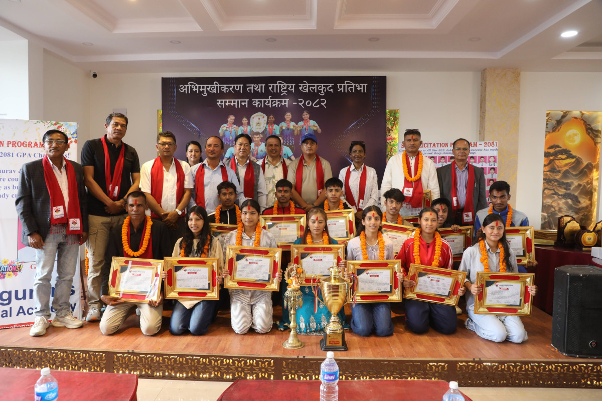 लालीगुराँसद्वारा खेलाडी र प्रशिक्षक सम्मान