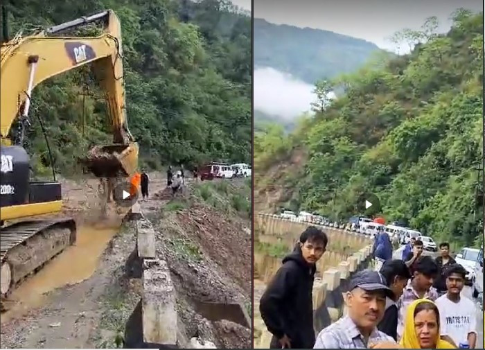 पहिरोले अवरुद्ध हुँदा सवारी जाममा परेको एम्बुलेन्समै एक बिरामीको मृत्यु