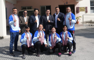 विश्व कराते छनोटमा ४ खेलाडी