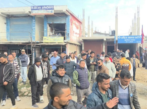 रोकिएनन्  केपी खनालको क्षेत्रमा बालेन