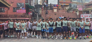मनकामनादेखि गोरखा दरबारसम्म गण्डकी प्रदेशस्तरीय म्याराथन सुरु