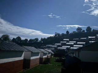 भारी वर्षापछि नयाँबस्ती लाप्राकमा खुलेको आकाश, रातमा देखियो मनमोहक दृश्य(तस्विर हेर्नुस)