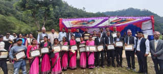 गणतन्त्र दिवसमा शहीद प्रेम ढकाल स्मृति १५ शैय्याको अस्पताल उद्घाटन, उत्कृष्ट विद्यार्थीदेखि कृषकसम्म सम्मानित