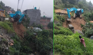 शक्तिचोकदेखि नगरपालिका चोकसम्म सडक स्तरोन्नति सुरु, ७ करोडको योजनाले फेरिने गोरखा बजारको स्वरूप