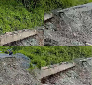 भारी वर्षाले गोरखाको पन्दुङ सडक बगायो, स्थानीय बासिन्दा आवतजावतबाट पूर्ण रूपमा प्रभावित