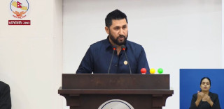  सभापति रवि लामिछानेले आज संसदमा सम्बोधन गर्दै, भोटेकोशी बाढीपीडितको खोजी–उद्धार र राहतबारे उठाउने विषय