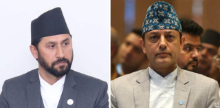 सभामुख डोलप्रसाद अर्यालसँग भेट्न सिंहदरबार पुगे रवि लामिछाने, करिब २० मिनेट कुराकानी